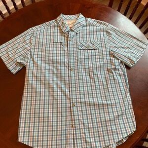 Duck Camp Signature Fishing Shirt Short Sleeve Men’s XL